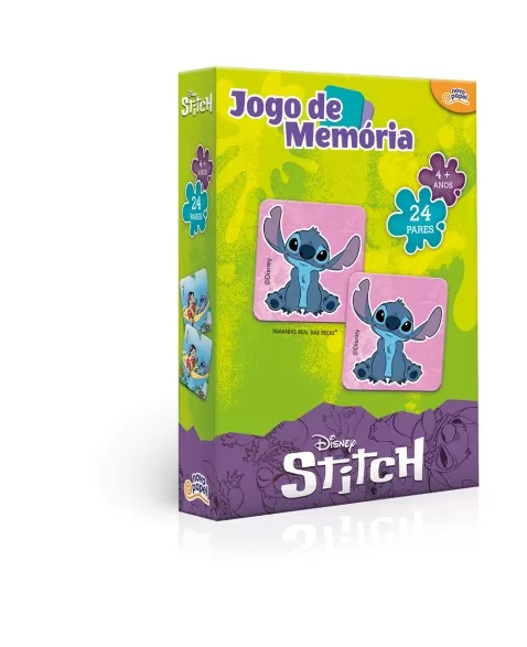 JOGO DE MEMÓRIA STITCH 8075