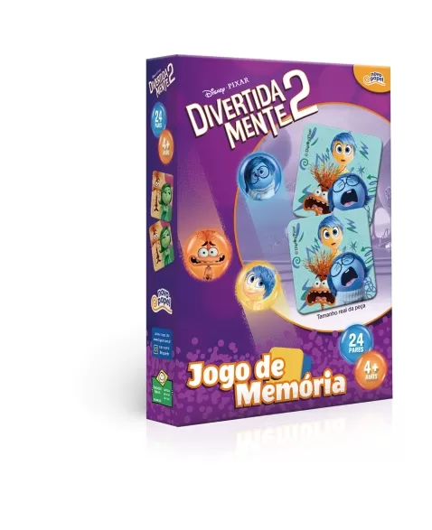 JOGO DE MEMÓRIA DIVERTIDA MENTE 2 8077