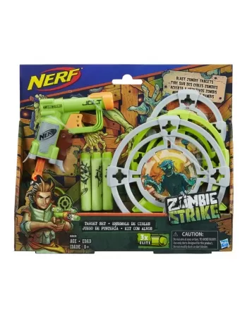 $ NERF ZOMBIE STRIKE LANÇ. C/ ALVOS A6636*