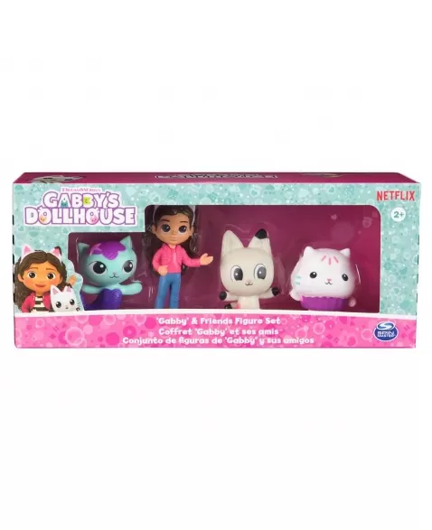 GABBYS DOLLHOUSE PACK COM 4 MINI FIGURAS 3969