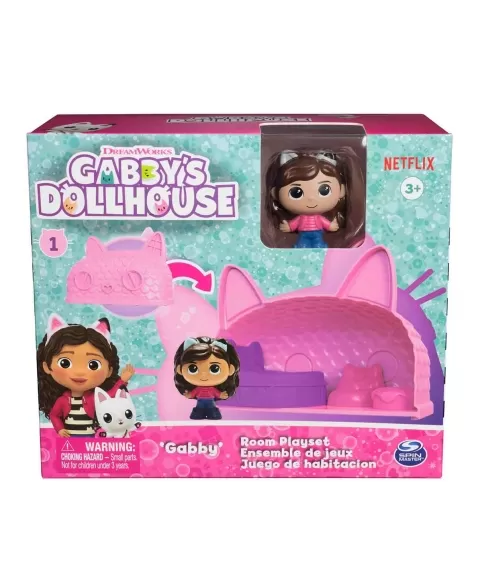 GABBYS DOLLHOUSE MINI PLAYSET COM FIGURA SORTIDO 3970