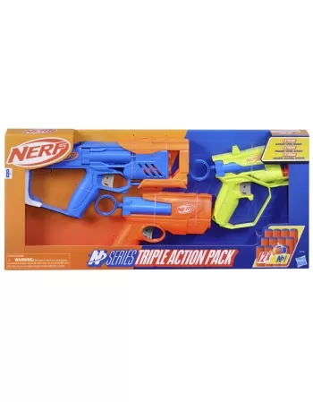 NERF N SERIES TRIPLE ACTION PACK F9841