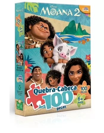 P. 100 PEÇAS MOANA 2 8080