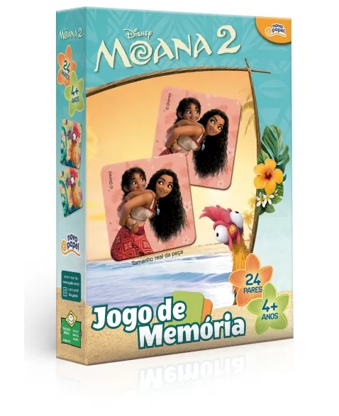 JOGO DE MEMÓRIA MOANA 2 8079