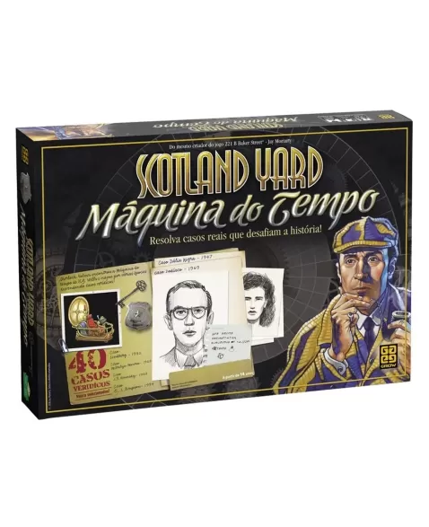 JOGO SCOTLAND YARD MAQUINA DO TEMPO 3330