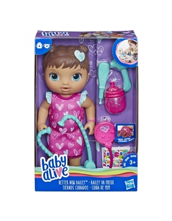 $ BABY ALIVE CUIDA DE MIM MORENA E5837