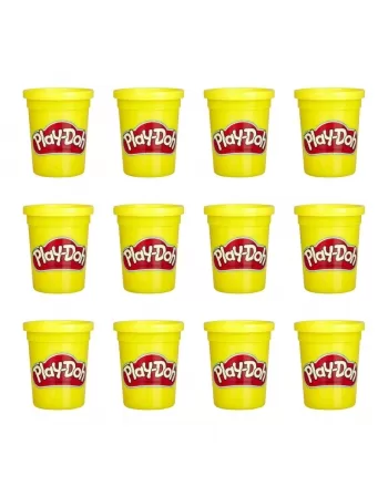 PLAY DOH 12PACK YELLOW E4829