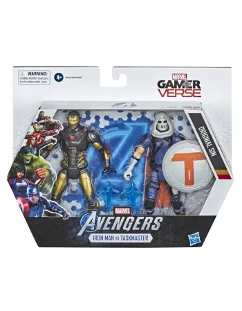 AVENGERS FIG 6" HOMEM DE FERRO E TREINADOR F0123