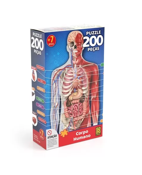 P. 200 PÇS CORPO HUMANO