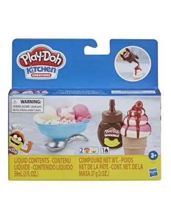 PLAY DOH MINI KIT COBERTURA SORVETE F0654