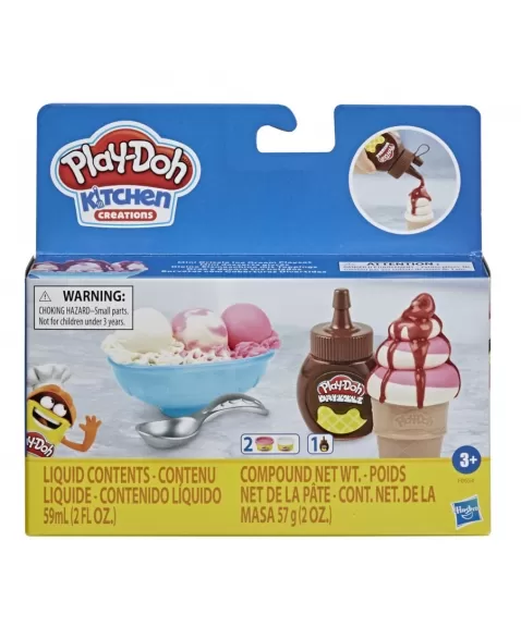 PLAY DOH MINI KIT COBERTURA SORVETE F0654