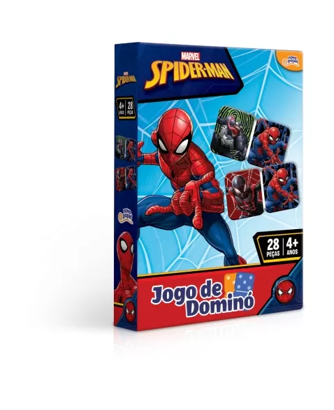 JOGO DE DOMINÓ HOMEM ARANHA