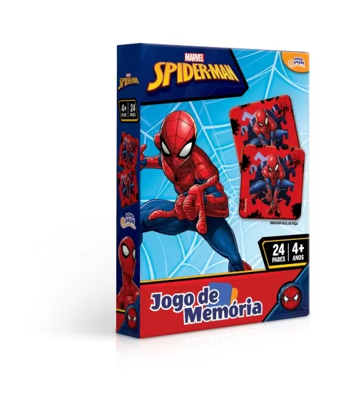 Hobby Brinquedos  Jogo De Memória Homem Aranha