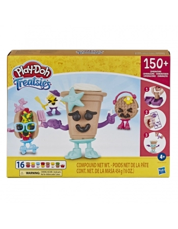 PLAY DOH PACK COM 4 MINI LANCHES SORTIDO E9727