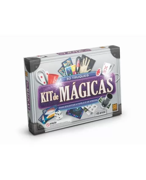 JOGO KIT DE MÁGICAS 30 TRUQUES 2525