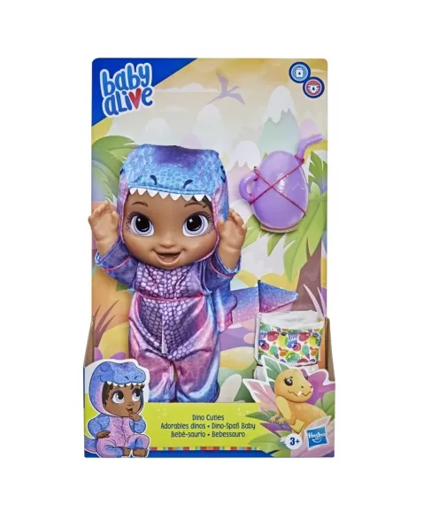 BABY ALIVE DINO CUTIES NEGRA F0935