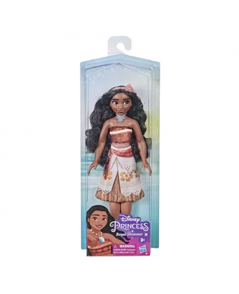 PRINCESAS BONECA ROYAL SHIMMER MOANA F0906