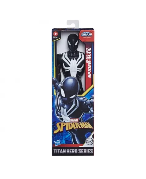 SPD FIGURA 12" TITAN HERO HOMEM ARANHA TRAJE PRETO E8523