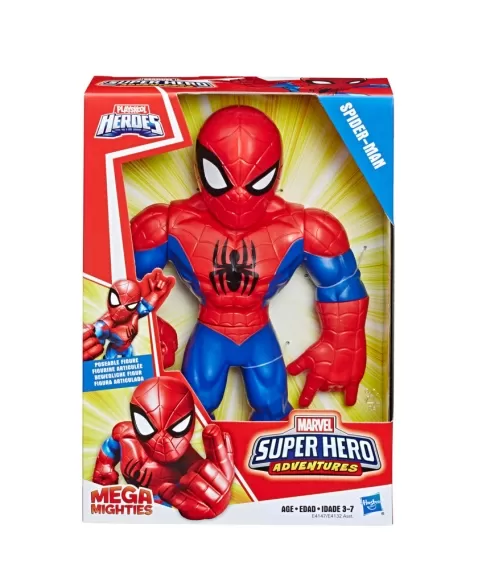 PLK SUPER HERO FIG. 10" MEGA MIGHTIES SPIDER MAN E4147