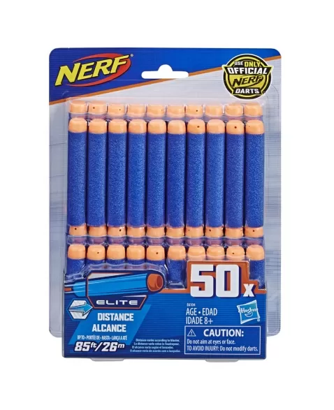 NERF ELITE DARDOS REFIL C/50 E6104