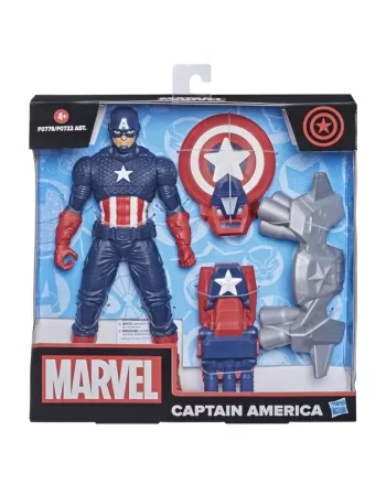 AVENGERS FIG OLYMPUS CAPITÃO AMÉRICA C/ACESS F0775