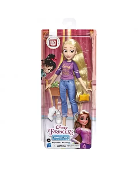 PRINCESAS BONECA COMFY SQUAD RAPUNZEL E8402*