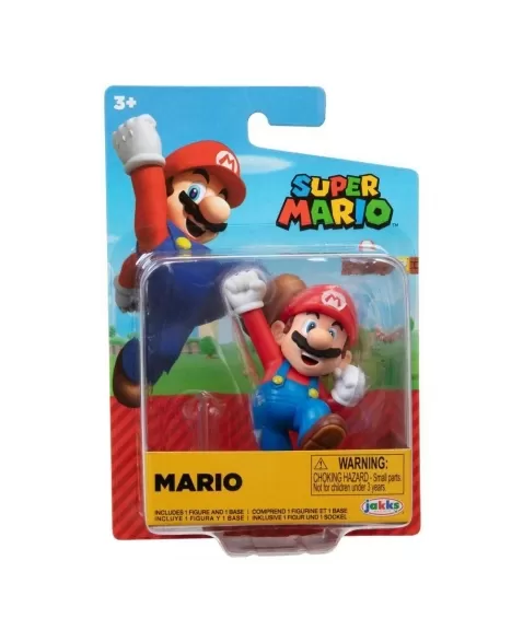 SUPER MARIO BONECO 2.5 POLEGADAS COLECIONAVEL