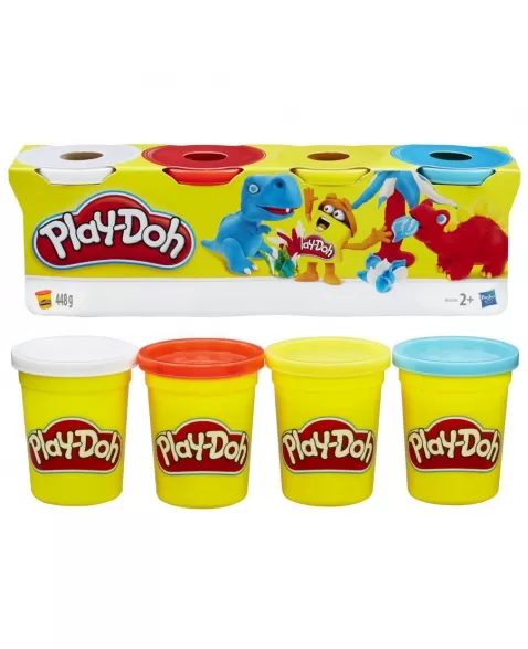 PLAY DOH 4 POTES SORTIDOS B5517