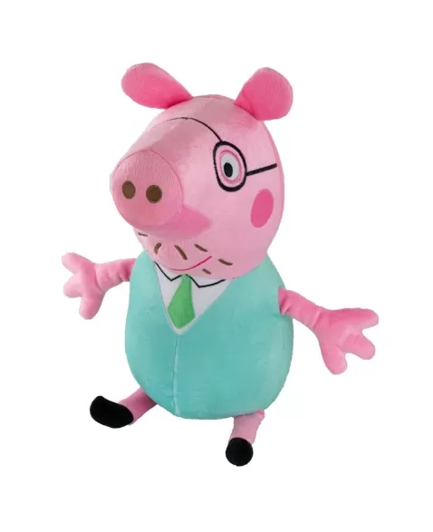 PEPPA PIG PELÚCIA PAPAI PIG 13\"