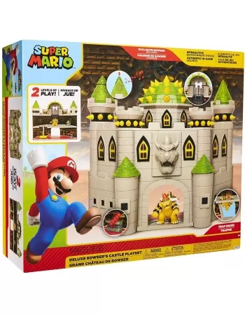 SUPER MARIO PLAYSET CASTELO DO BOWSER