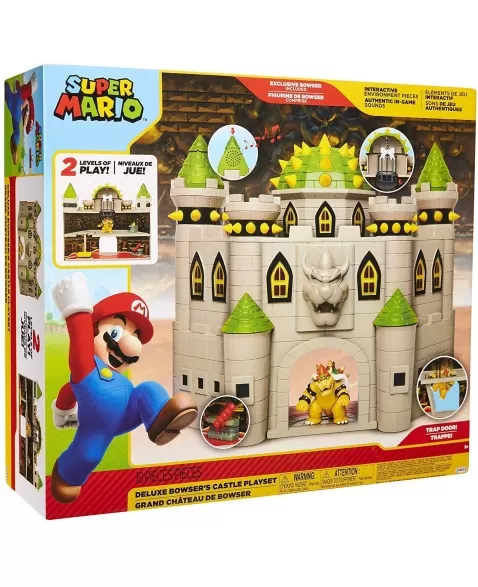 SUPER MARIO PLAYSET CASTELO DO BOWSER