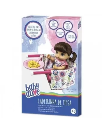 CADEIRINHA DE REFEIÇÃO BABY ALIVE 10002