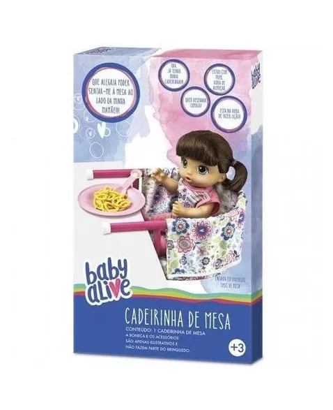 CADEIRINHA DE REFEIÇÃO BABY ALIVE 10002