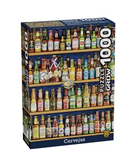 P. 1000PÇ CERVEJAS