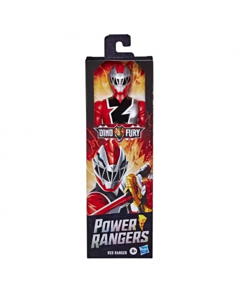 POWER RANGERS FIGURA DINO FURY RANGER VERMELHO F2961