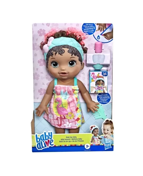 BABY ALIVE DIA DE PRINCESA NEGRA F3566