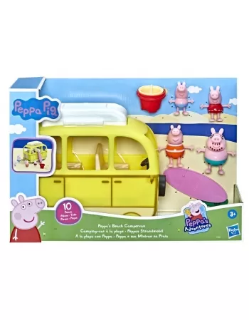 PEPPA PIG E SUA MINIVAN NA PRAIA F3632