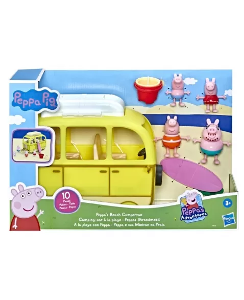 PEPPA PIG E SUA MINIVAN NA PRAIA F3632