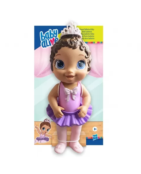 BABY ALIVE DOCE BAILARINA ROXA MORENA F1273