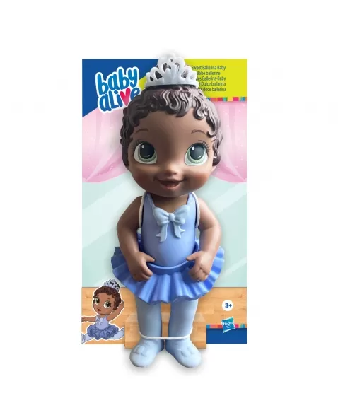 BABY ALIVE DOCE BAILARINA ROXA NEGRA F1274