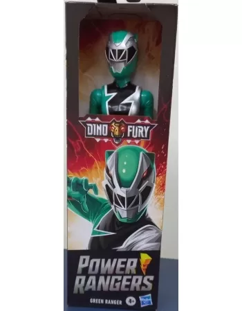 POWER RANGERS FIGURA DINO FURY RANGER VERDE F2964