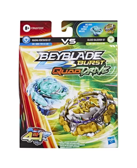 BEYBLADE BURST QUADRIVE PIÃO DUPLO F3963